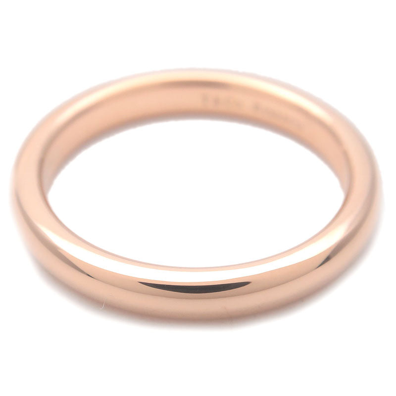 Tiffany&Co. Stacking Band Ring K18 Rose Gold US6 HK13 EU52