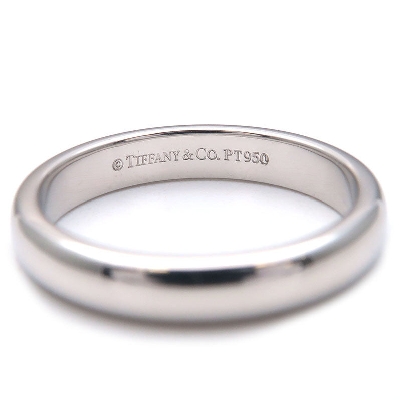Tiffany&Co. Classic Band Ring PT950 Platinum US7.5 HK9.5 EU48