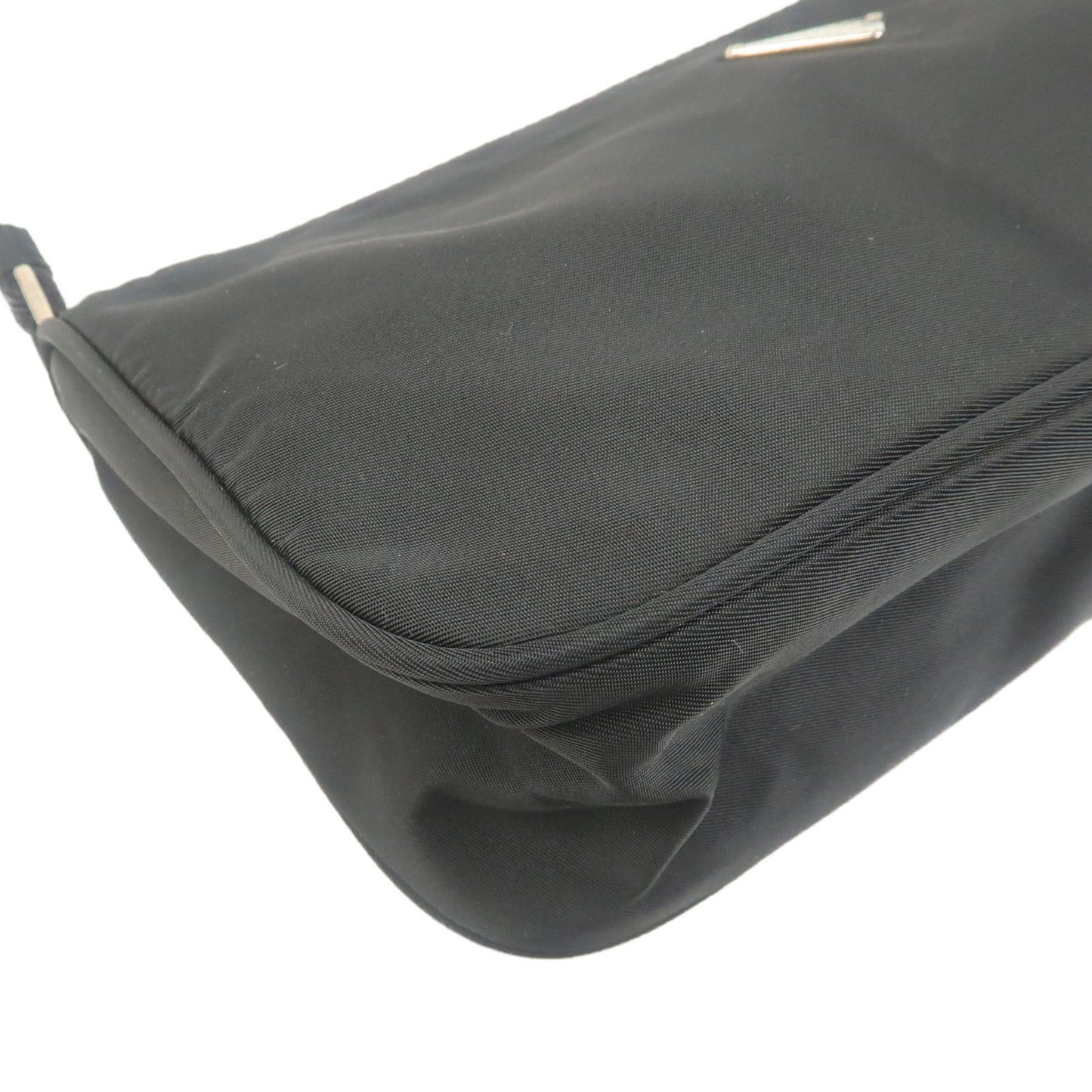 PRADA Nylon Pouch Purse Shoulder Bag NERO Black