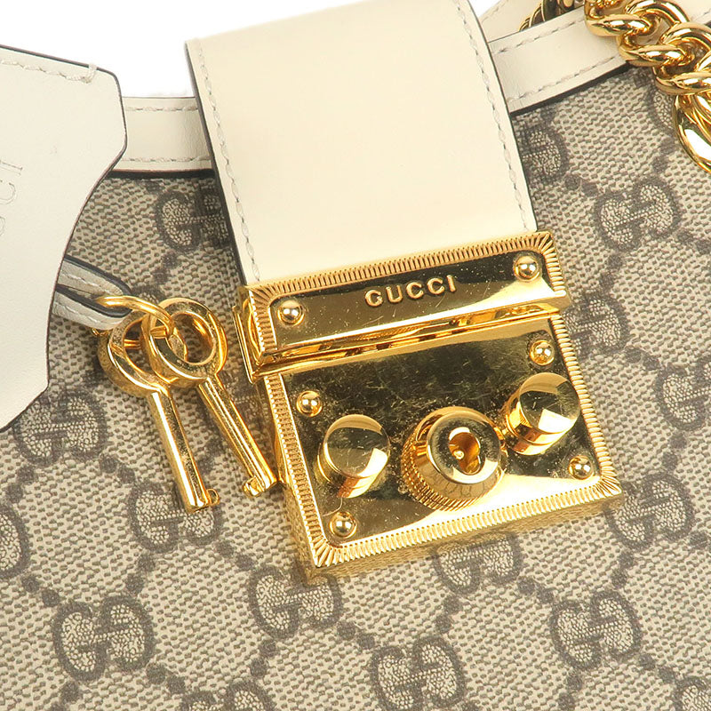 Gucci Padlock small GG shoulder bag