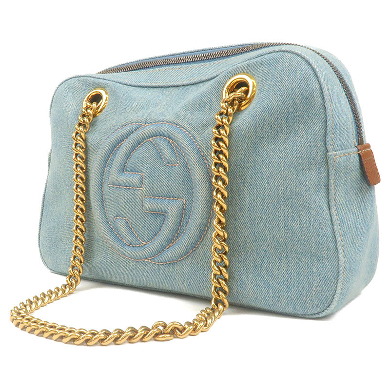 Gucci Womens GG Logo Black Wallet Crossbody Handbag 466507 - Walmart.com
