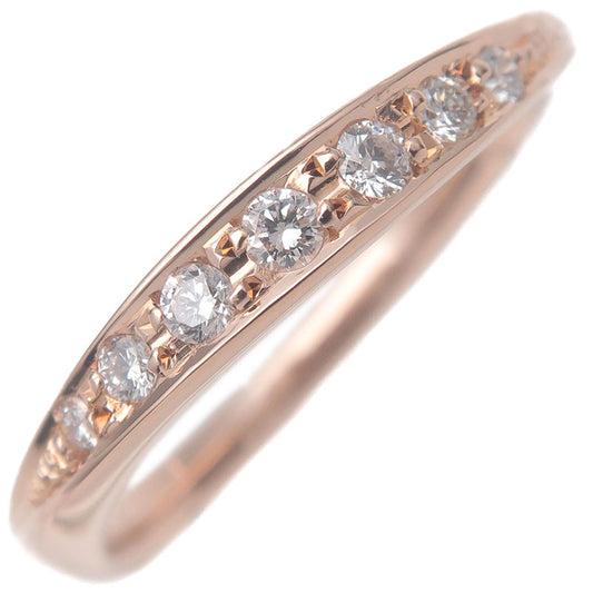 4-℃-7P-Diamond-Ring-K18PG-750PG-Rose-Gold-US4-HK8.5-EU47
