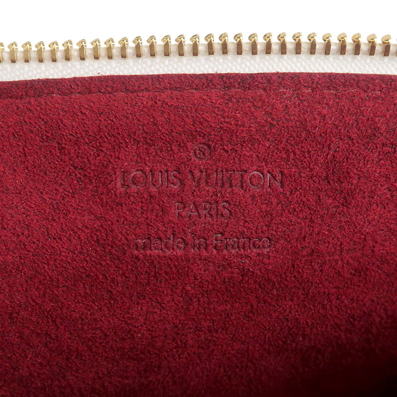 Louis Vuitton Monogram Multi Color Pochette GM Pouch Blanc M60027