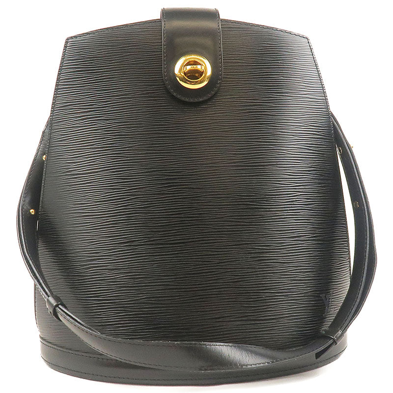 Louis-Vuitton-Epi-Cluny-Shoulder-Bag-Noir-M52252