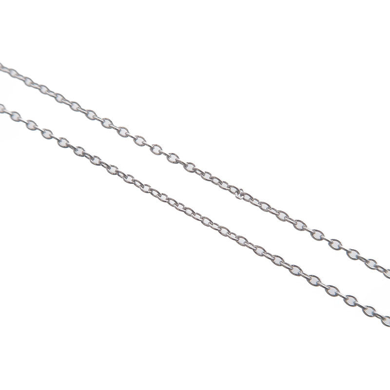 Tiffany&Co. By the Yard 1P Diamond Necklace 0.14ct Platinum