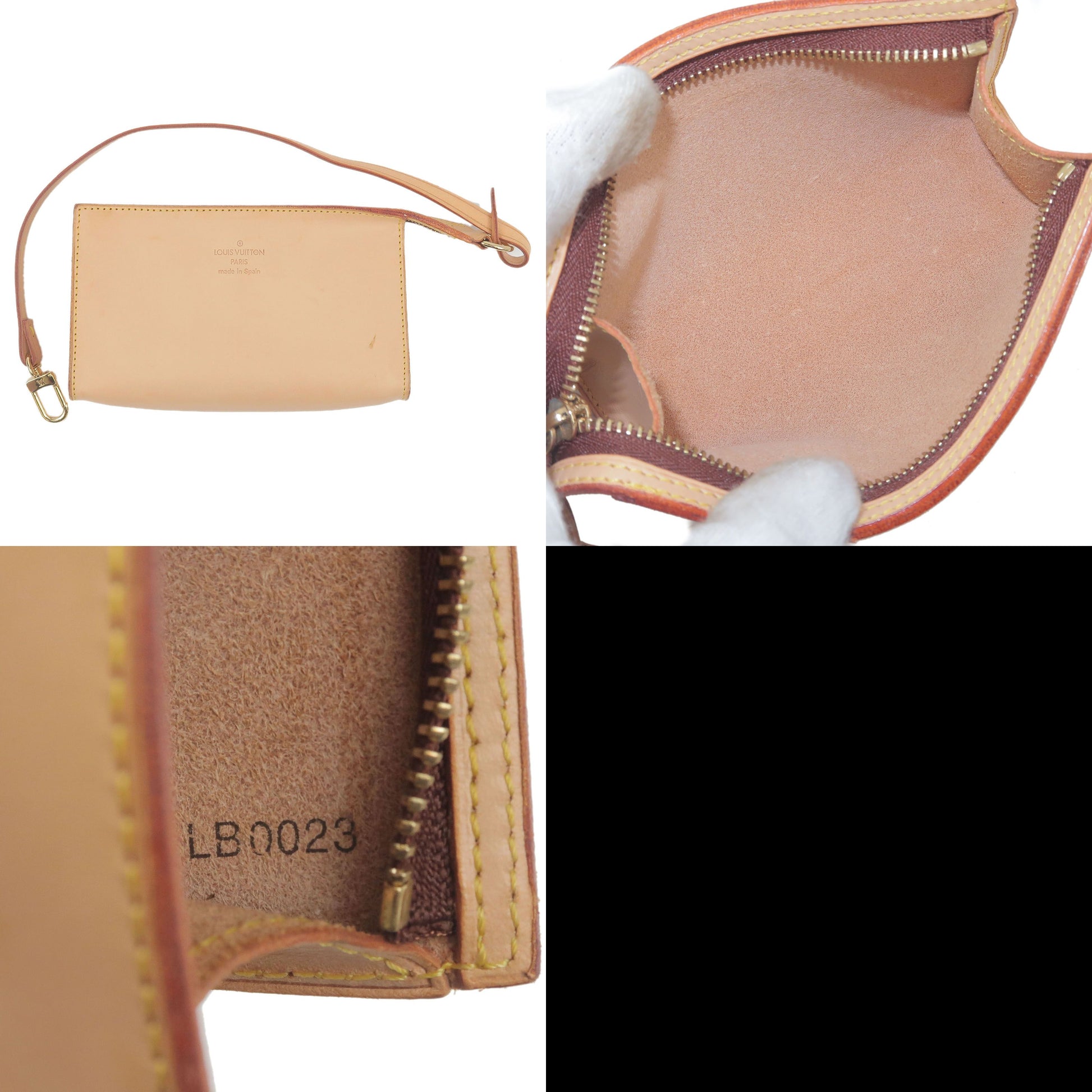 Louis Vuitton Monogram Vinyl Neo Cabas Ambre mm Transparent Tote Bag M92504 Pre Owned