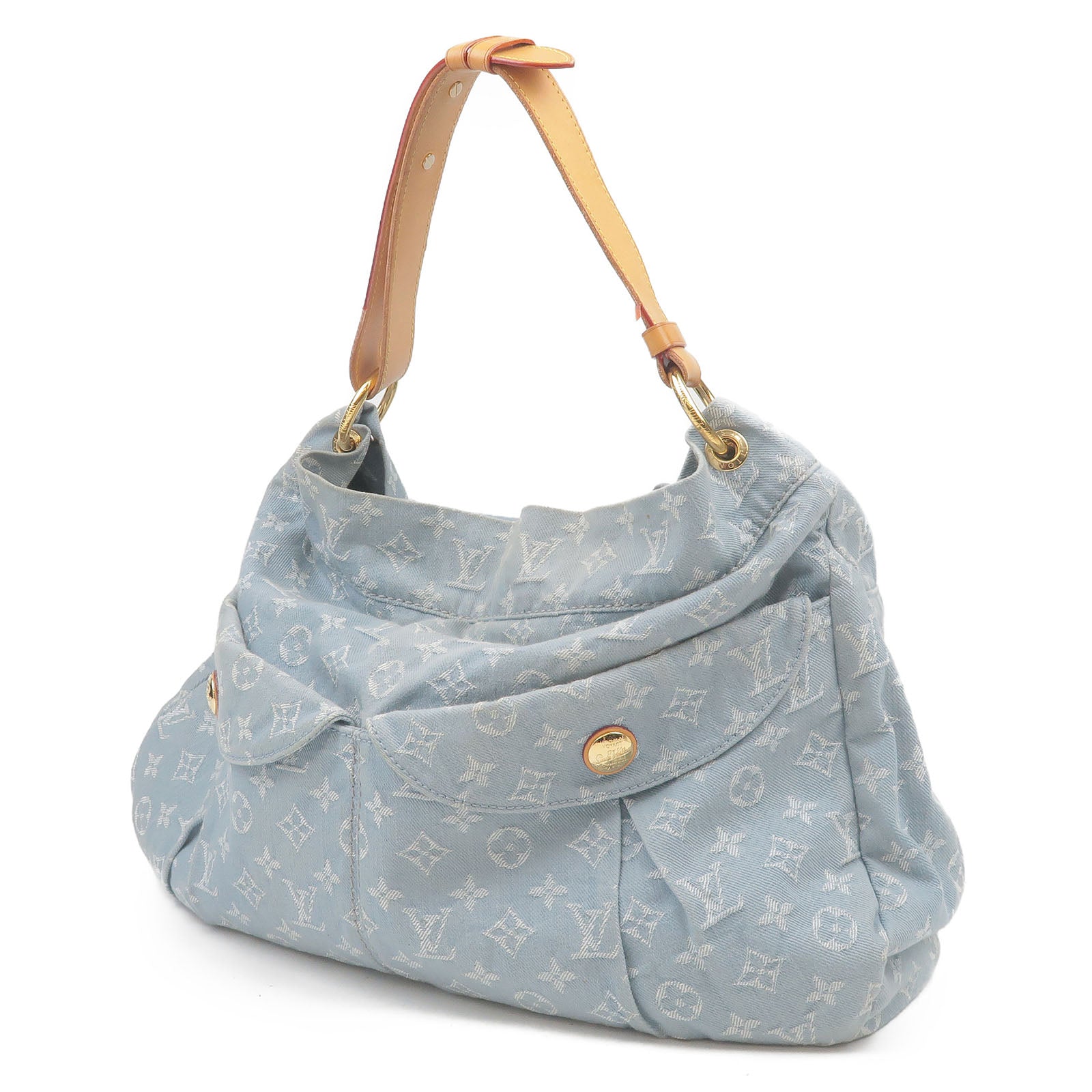 Louis Vuitton Daily Handbag Denim GM at 1stDibs