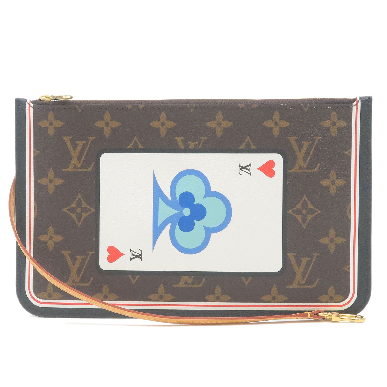 Louis-Vuitton-Monogram-Pouch-For-Game-On-Neverfull-Wristlet-