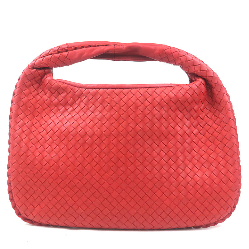 BOTTEGA-VENETA-Intrecciato-Leather-Shoulder-Bag-Red – dct-ep_vintage luxury  Store
