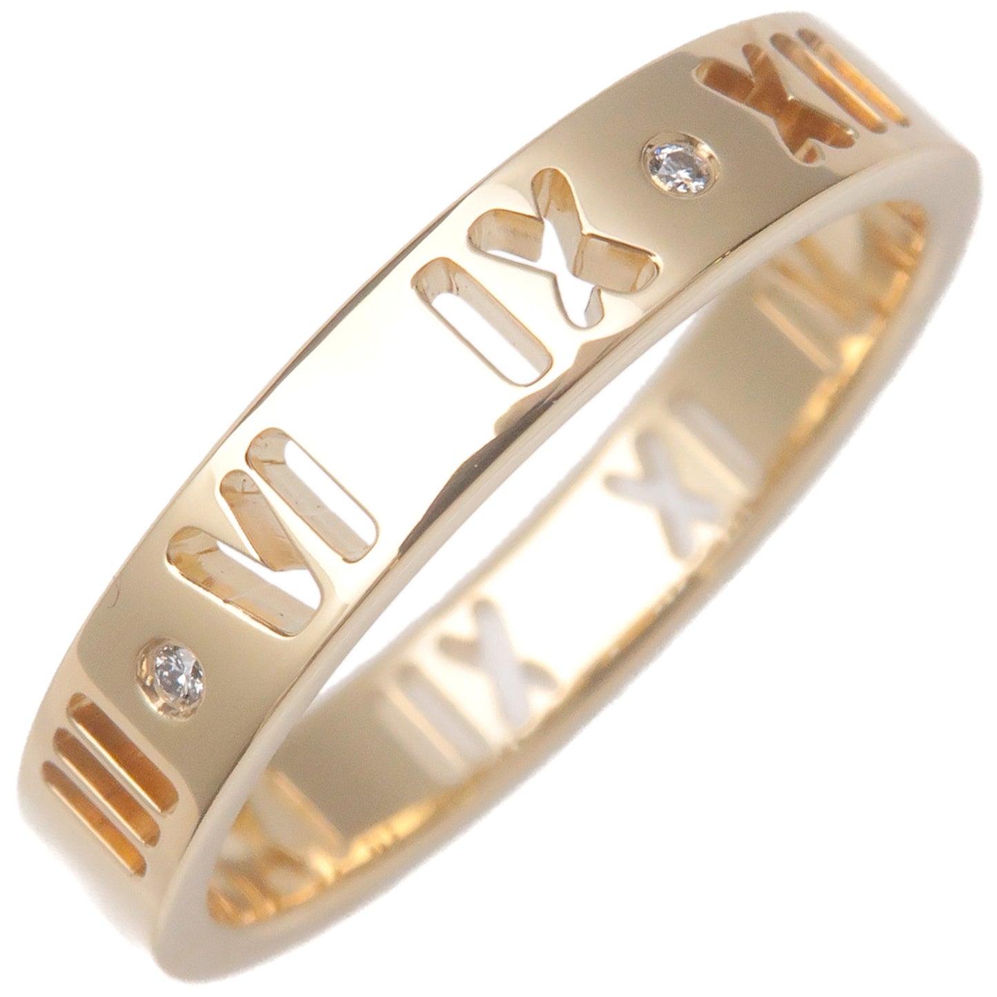 Tiffany&Co.-Pierced-Atlas-4P-Diamond-Ring-Yellow-Gold-US6.5