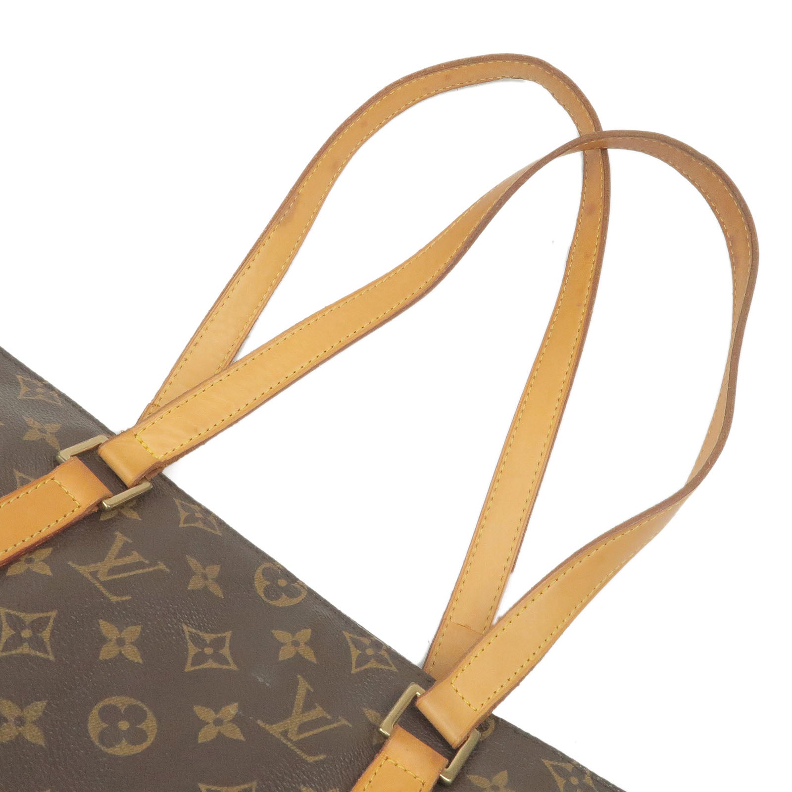 Louis Vuitton Cabas Mezzo Women's Tote Bag M51151 Monogram Brown