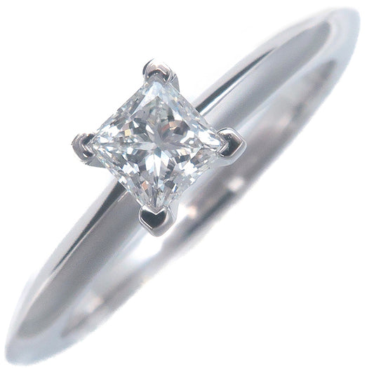 Tiffany&Co.-Square-Diamond-Ring-0.25ct-950-Platinum-US4-HK8-EU46.5