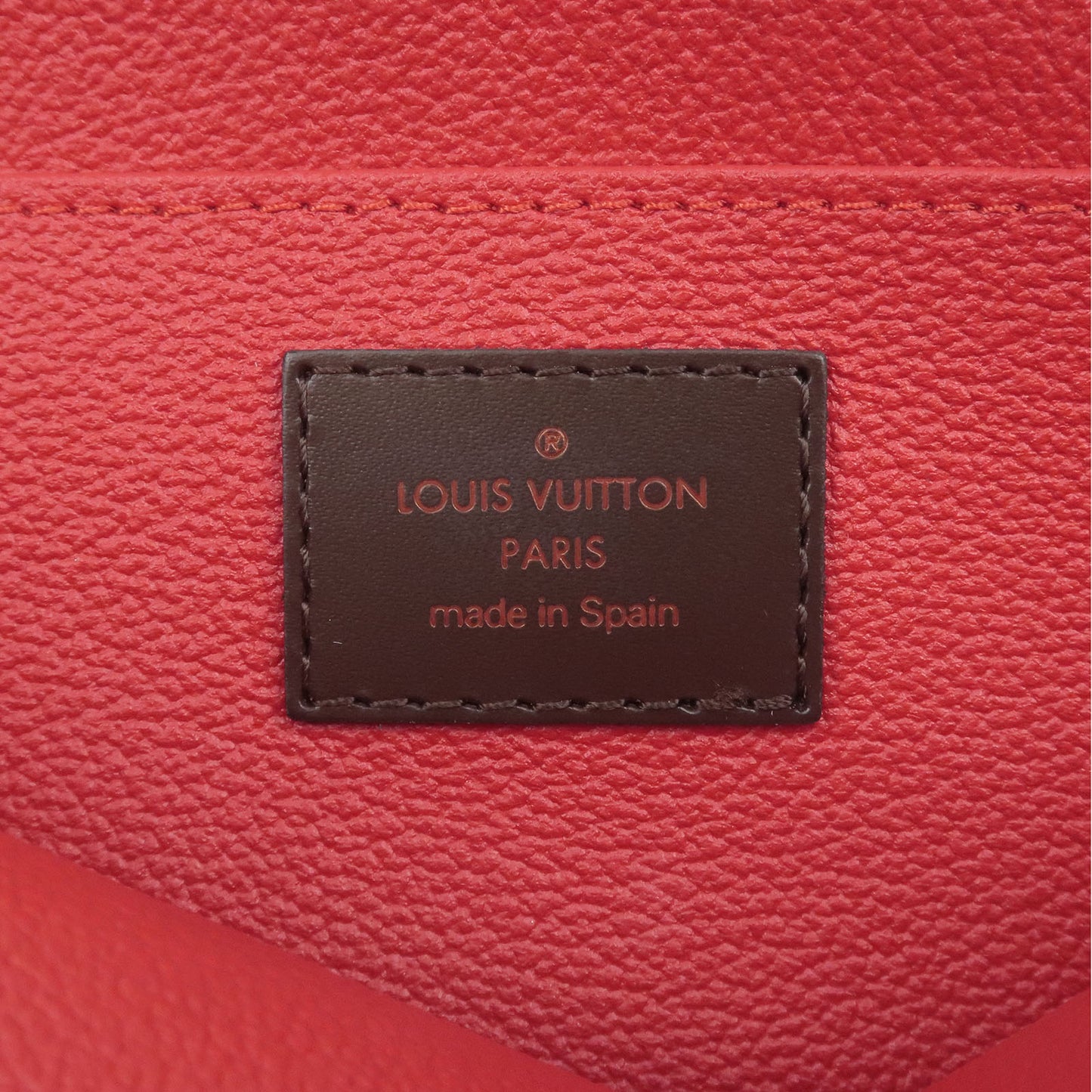 Louis Vuitton Damier Pochette Cosmetic Pouch N47516
