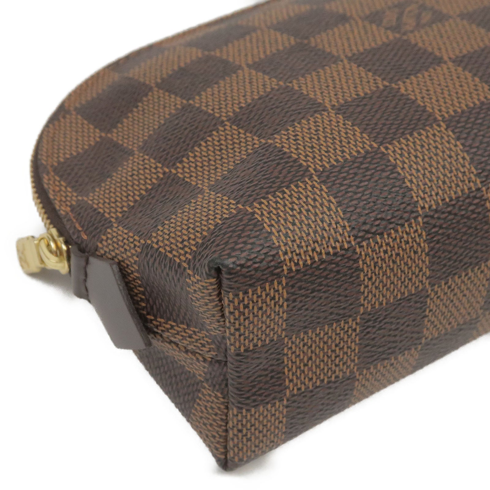 Louis Vuitton Damier Pochette Cosmetic Pouch Bag N47516 CA2142 36809