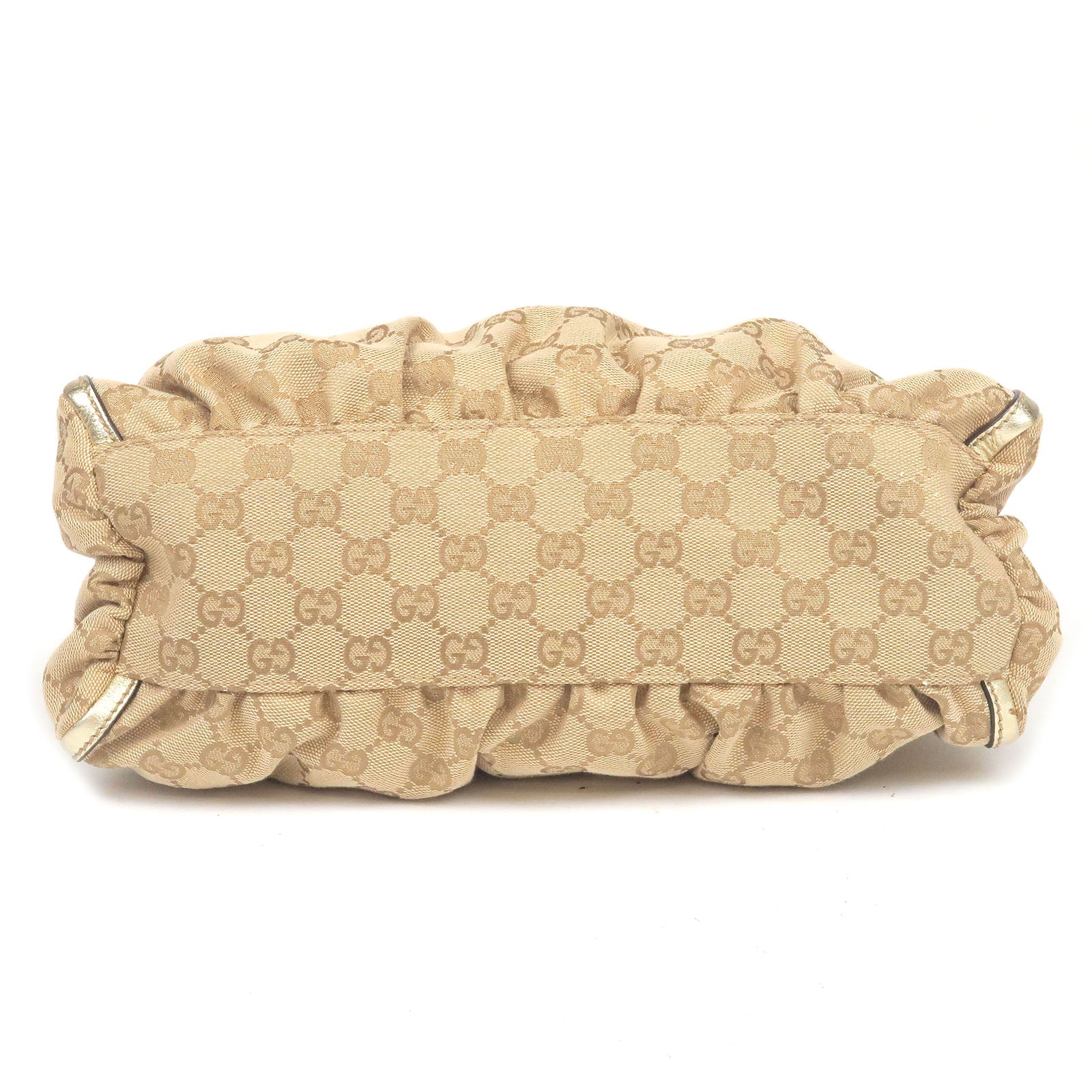 GUCCI-Abbey-Line-GG-Canvas-Leather-Shoulder-Bag-Beige-Gold-190525 –  dct-ep_vintage luxury Store