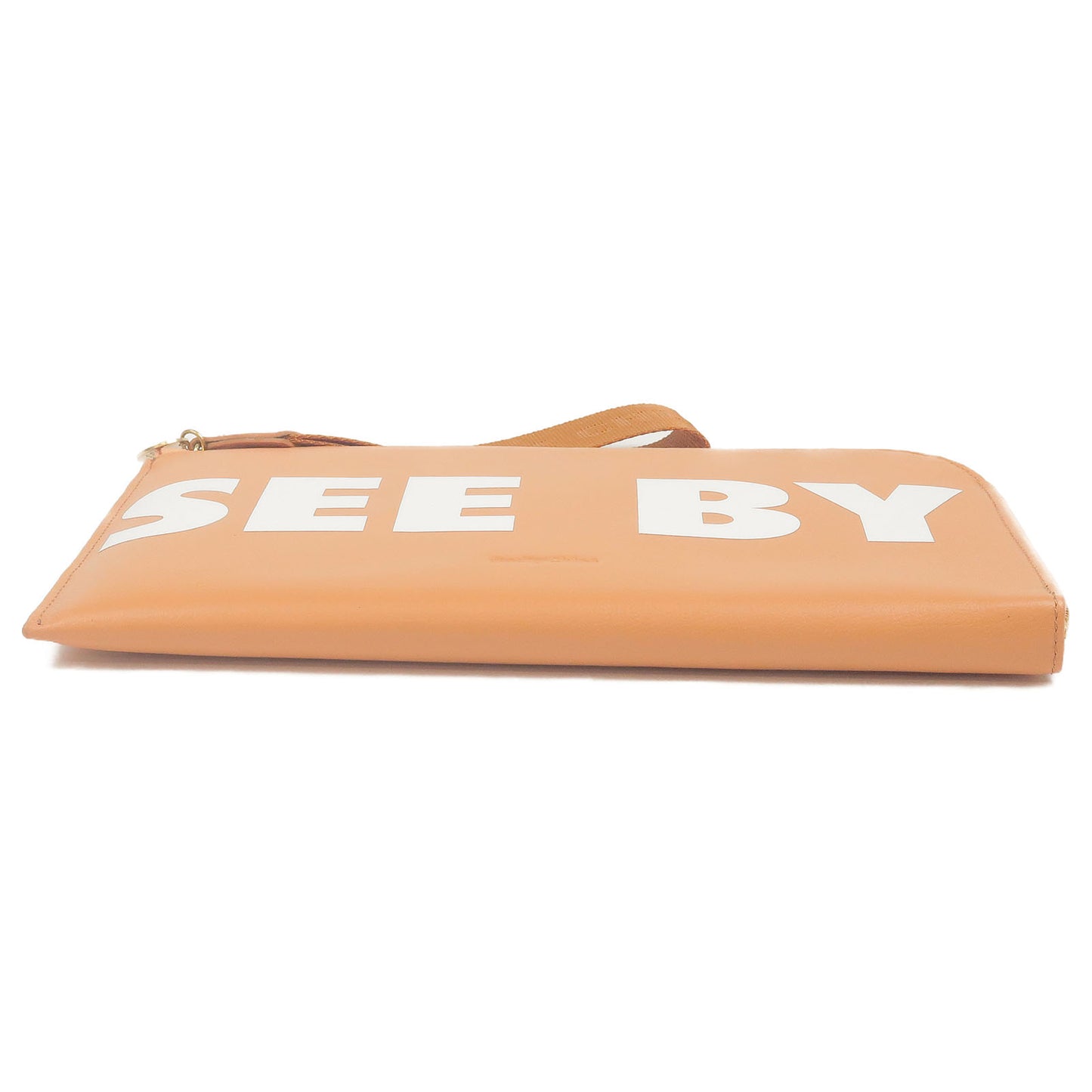 See By Chloe Joris iPad Case Clutch Bag Pouch Pink Beige