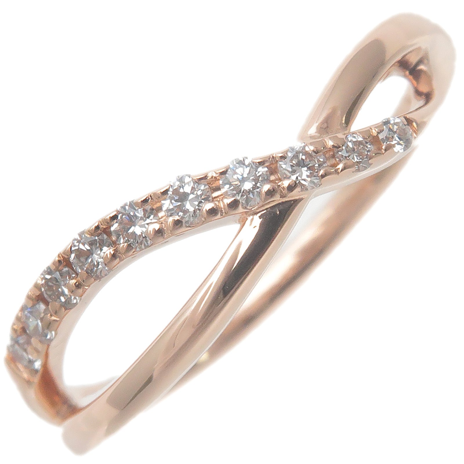 VENDOME-AOYAMA-Diamond-Ring-0.10ct-Rose-Gold-US5.5-HK12-EU51