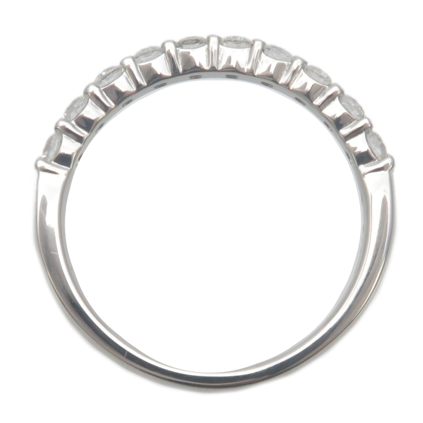 VENDOME AOYAMA 10P Diamond Ring 0.30ct PT950 US54-4.5 EU47.5