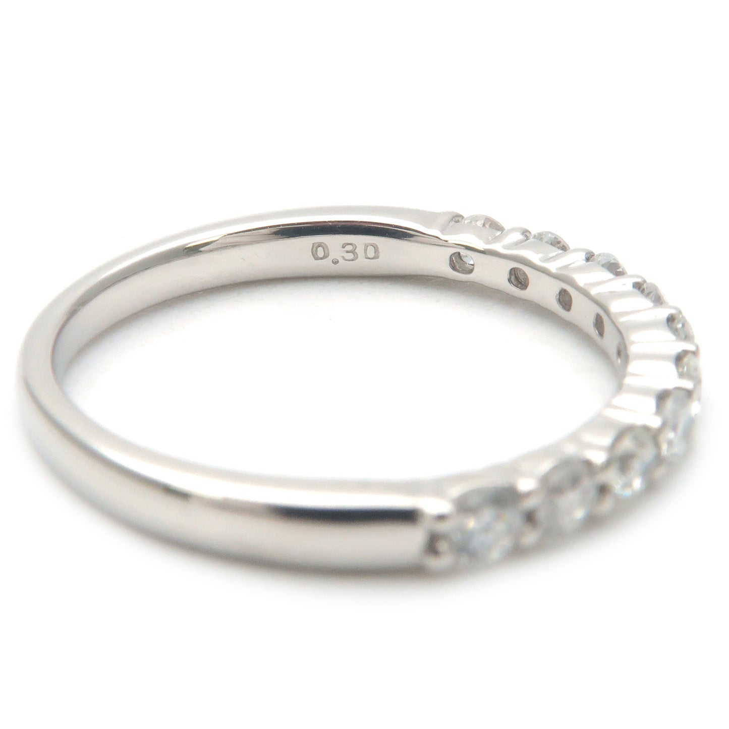 VENDOME AOYAMA 10P Diamond Ring 0.30ct PT950 US54-4.5 EU47.5