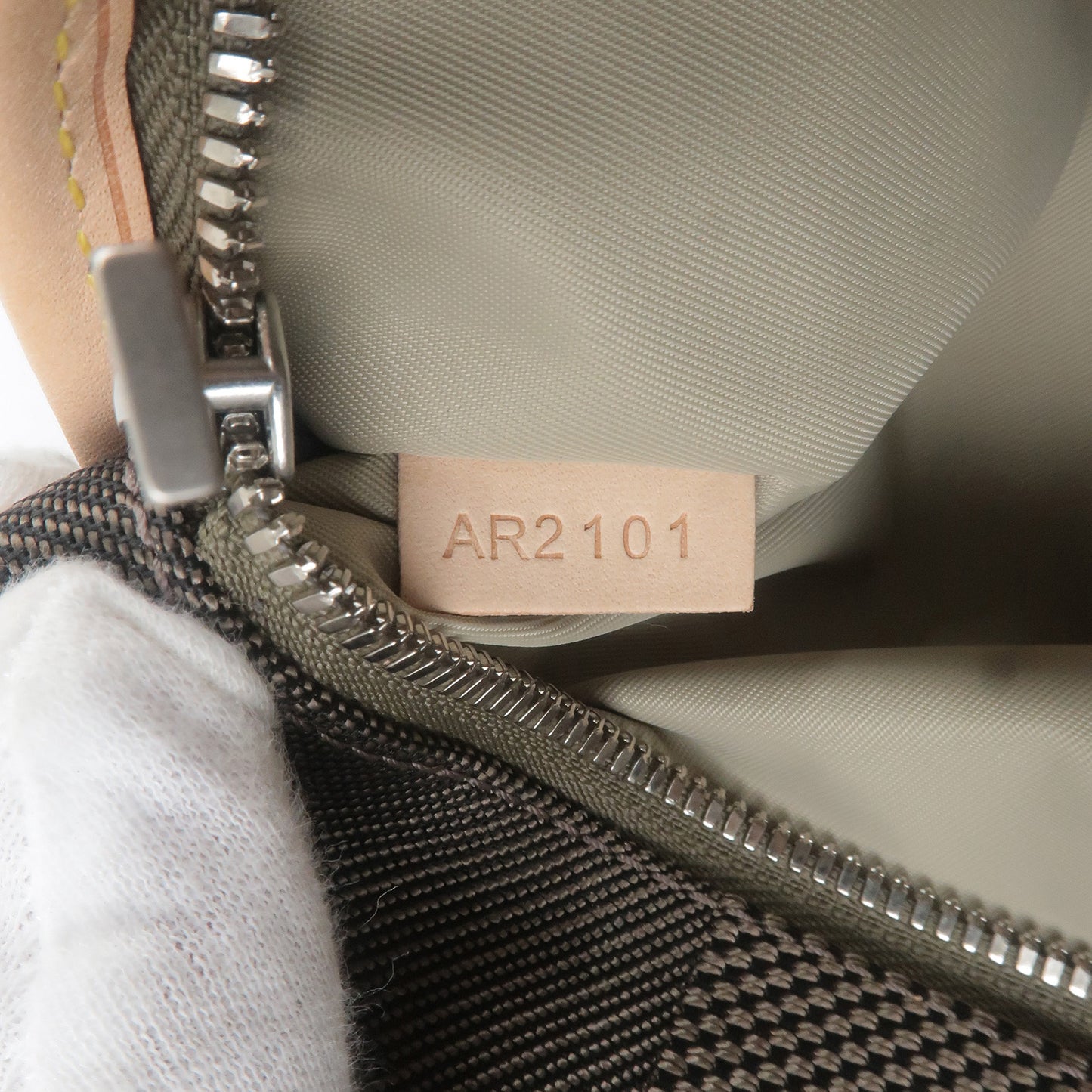 Louis Vuitton Damier Geant Acrobat Teal Waist Bag M93619