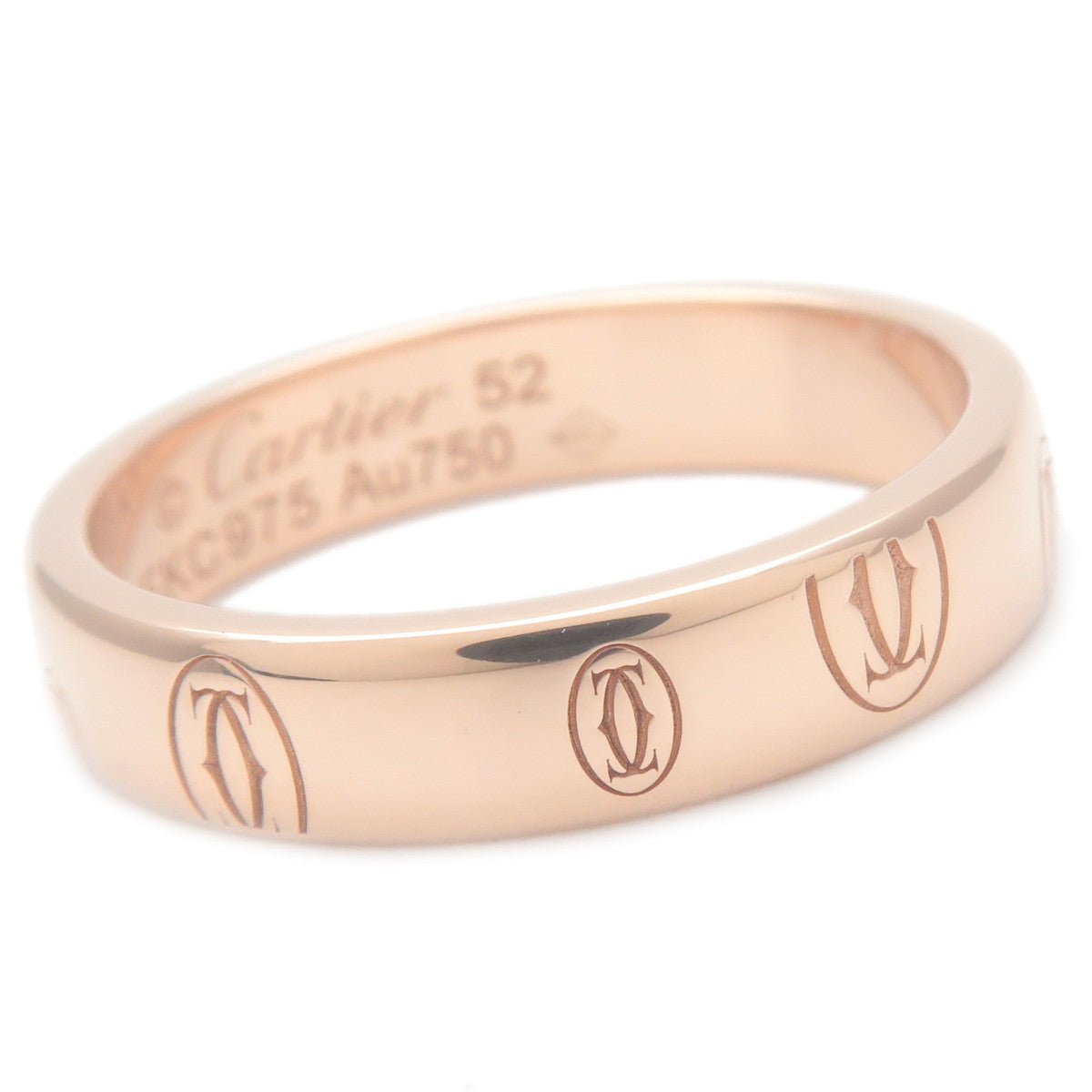 Cartier Happy Birth Day Ring Rose Gold #52 US6-6.5 HK13 EU52