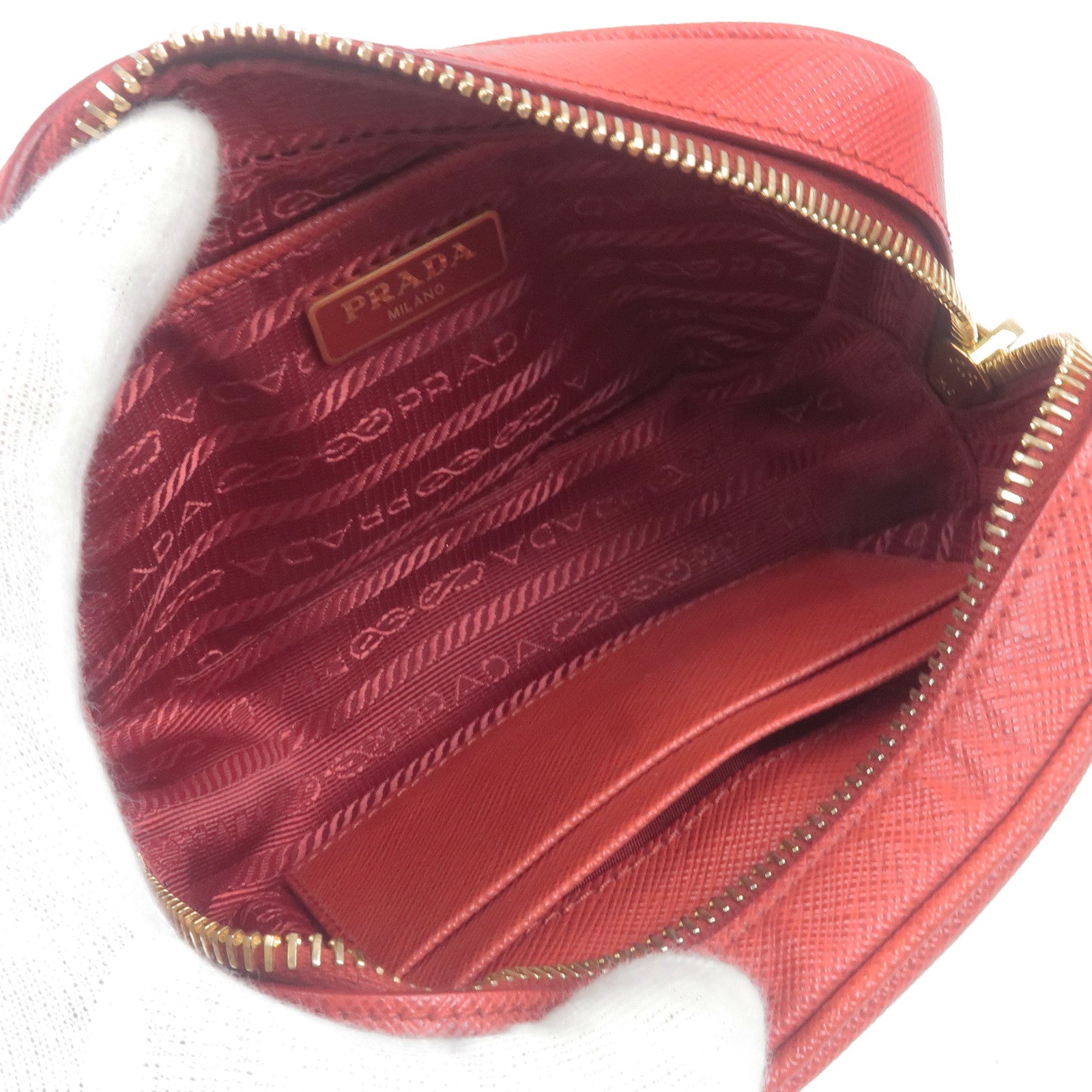 Prada Red Velvet Pattina Shoulder Bag In Burgundy Multi | ModeSens |  Shoulder bag, Bags, Red handbag