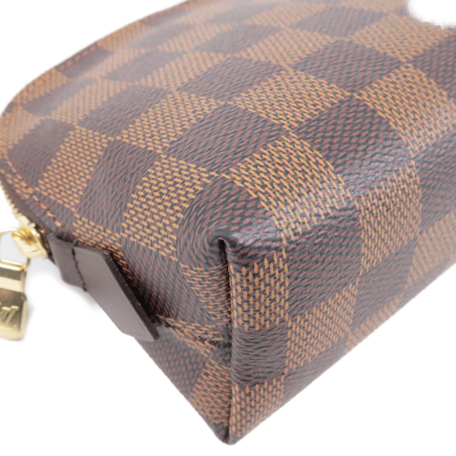 LOUIS VUITTON Louis Vuitton pochette cosmetic pouch Damier N47516 accessory  case LV