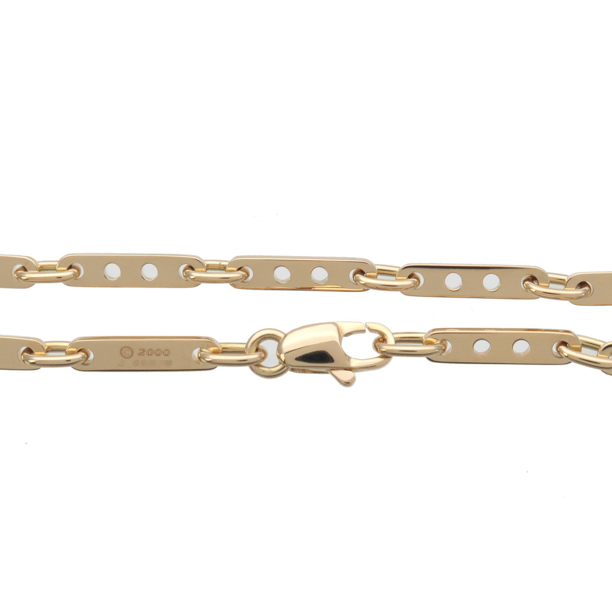 Cartier Meccano Bracelet k18YG 750YG Yellow Gold
