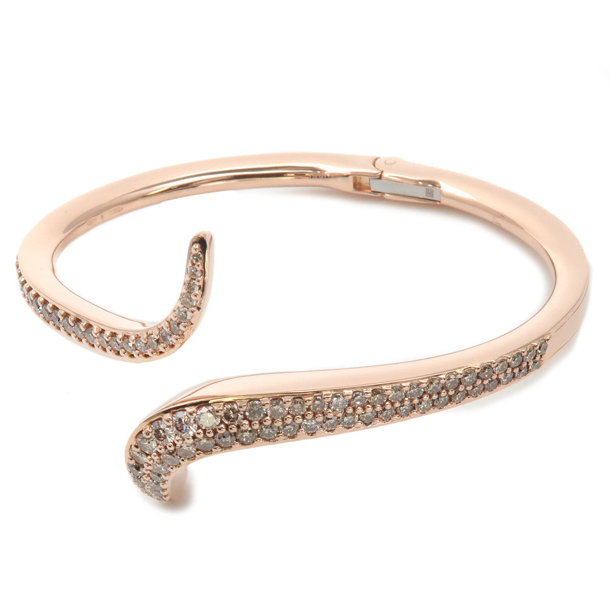 DAMIANI-Eden-Diamond-Bracelet-Size-M-K18PG-750PG-Rose-Gold