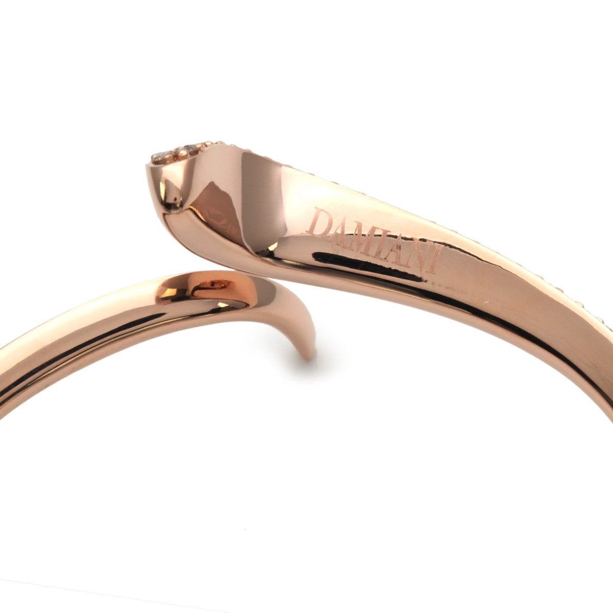 DAMIANI Eden Diamond Bracelet Size M K18PG 750PG Rose Gold
