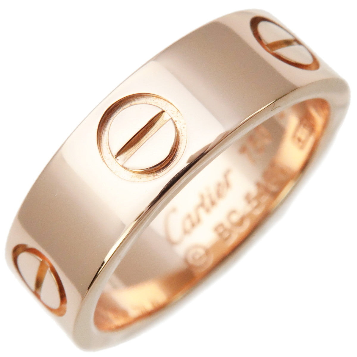 Cartier-Love-Ring-K18PG-750PG-Rose-Gold-#51-US5.5-6-EU51.5