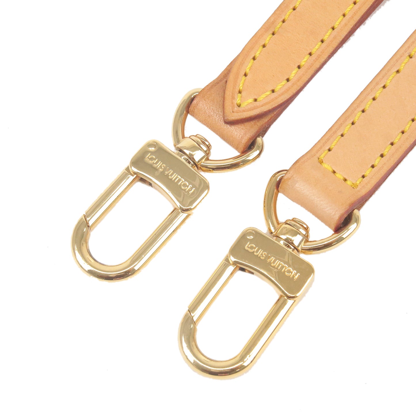 Louis Vuitton Nume Leather Shoulder Strap Adjustable Beige