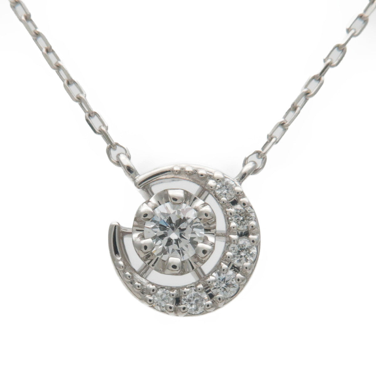 VENDOME AOYAMA Diamond Necklace PT850 PT950 Platinum