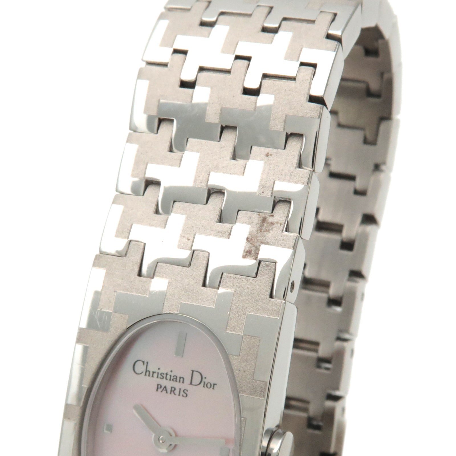 Christian-Dior-Wrist-Watch-Quartz-Stainless-Steel-Pink-D70-100 –  dct-ep_vintage luxury Store