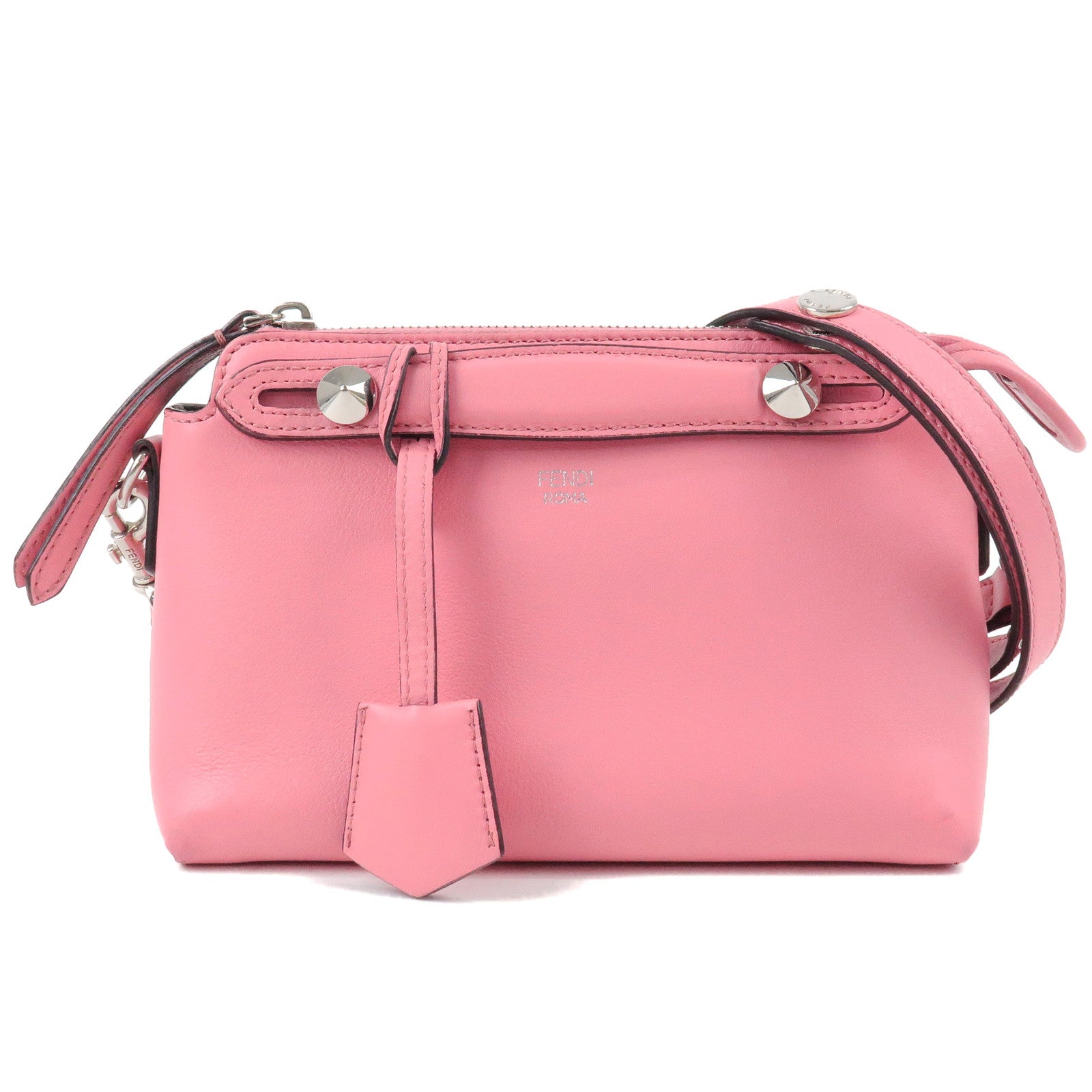 FENDI-By-The-Way-Mini-2Way-Leather-Shoulder-Bag-Pink-8BL135