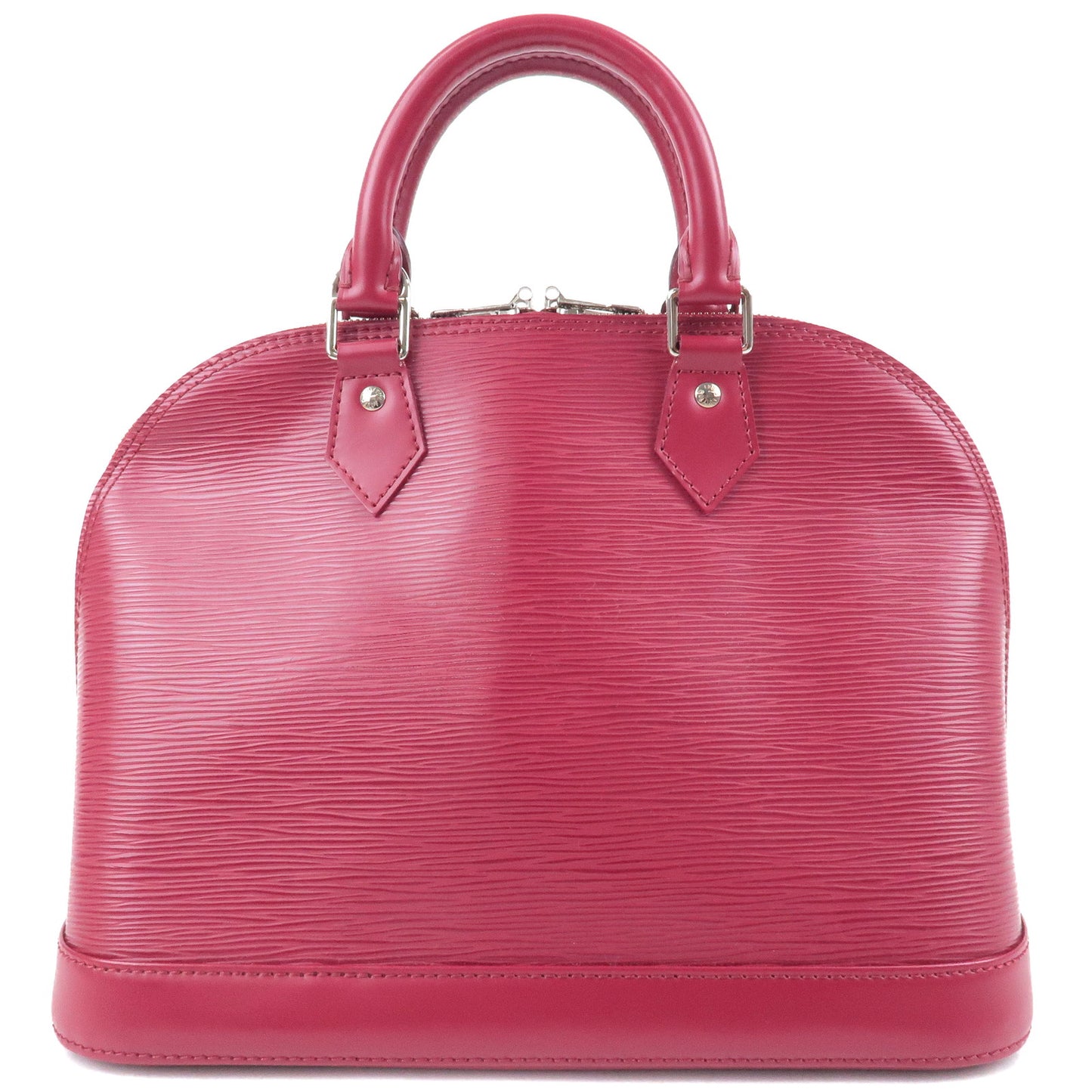 Louis Vuitton Epi Alma PM Hand Bag Fuchsia Pink M41154