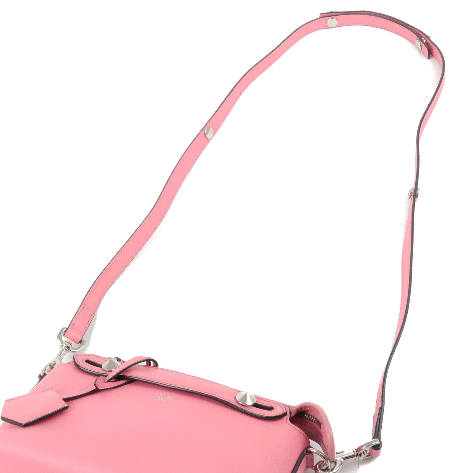 FENDI-By-The-Way-Mini-2Way-Leather-Shoulder-Bag-Pink-8BL135 – dct