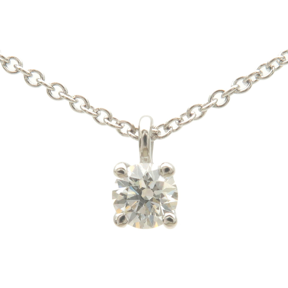 Tiffany&Co.-Solitaire-Diamond-Necklace-0.17ct-PT950-Platinum