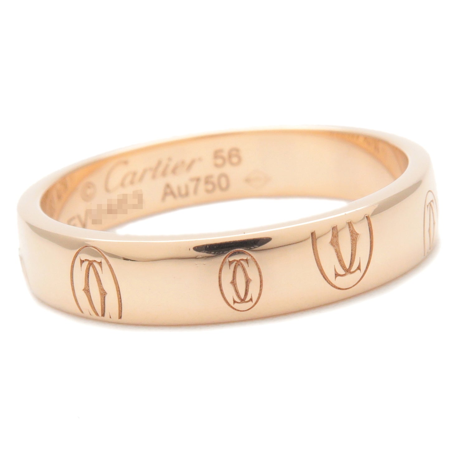 Cartier Happy Birthday Ring K18PG Rose Gold #56 US7.5-8 EU56
