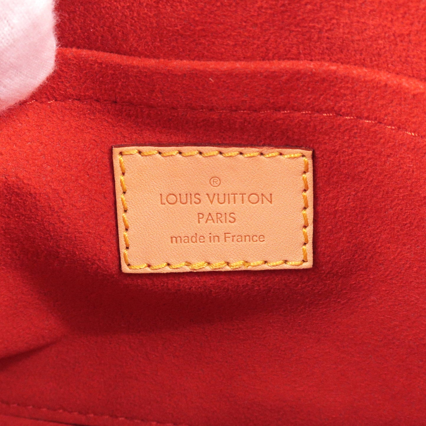 Louis Vuitton Monogram Pallas BB M41241 Bag EUC