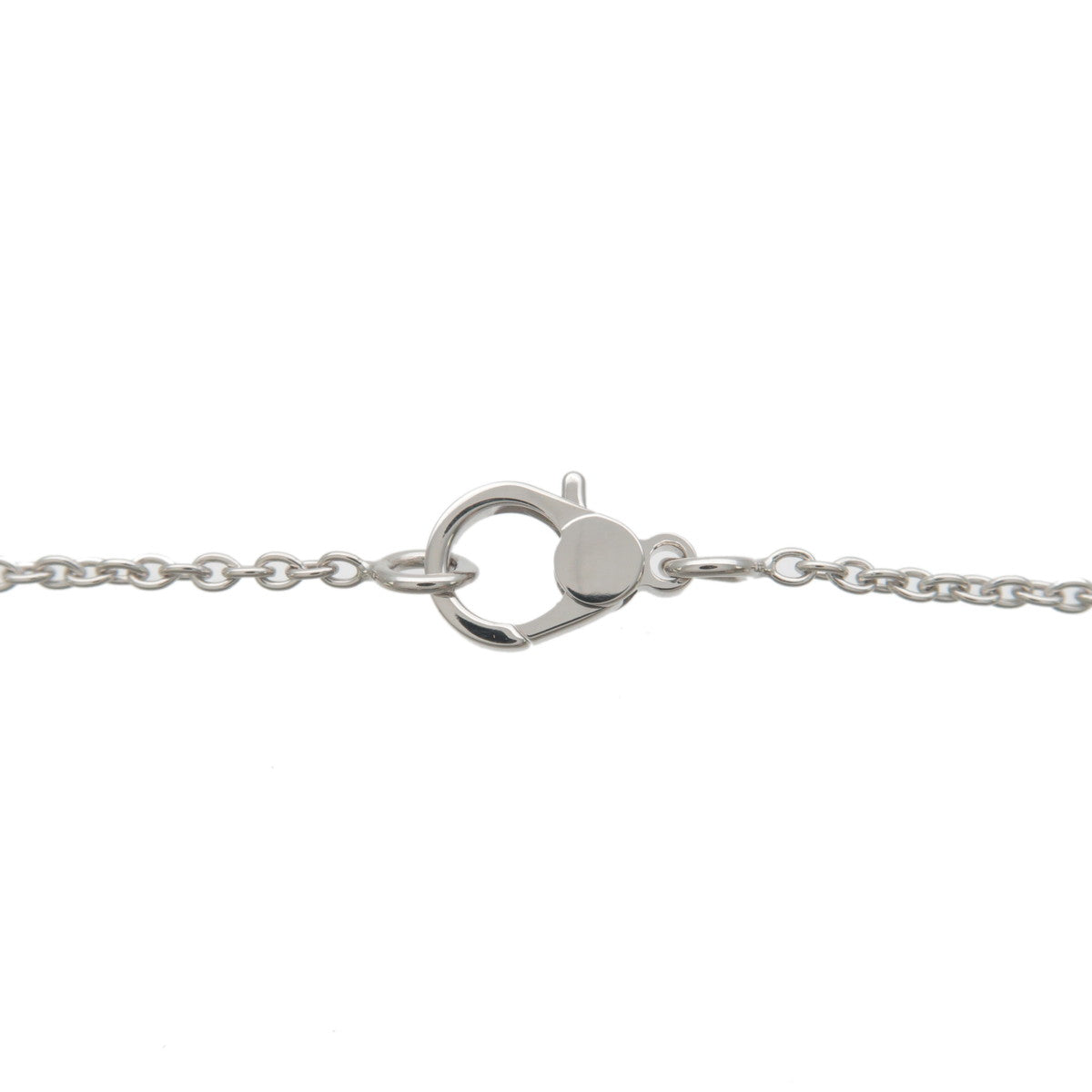 Hermes Finesse Diamond Necklace 0.46ct K18WG 750WG White Gold