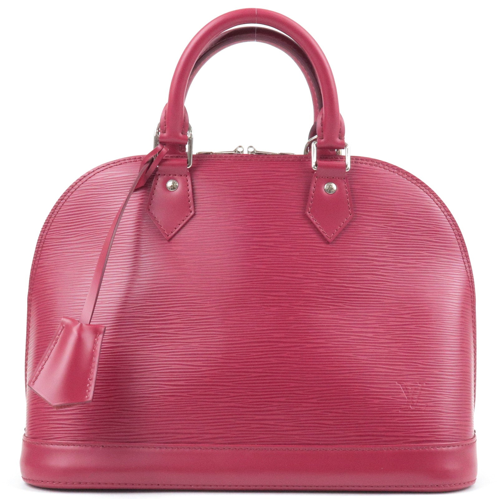 Louis-Vuitton-Epi-Alma-PM-Hand-Bag-Fuchsia-Pink-M40490