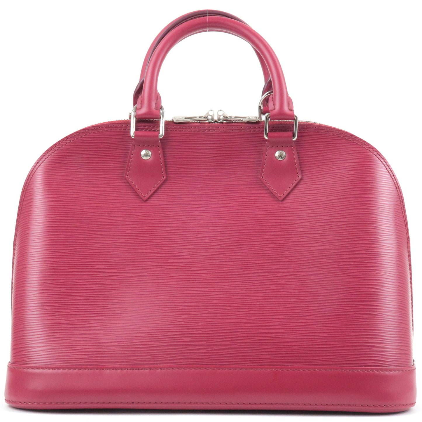 Louis Vuitton Epi Alma PM Hand Bag Fuchsia Pink M40490