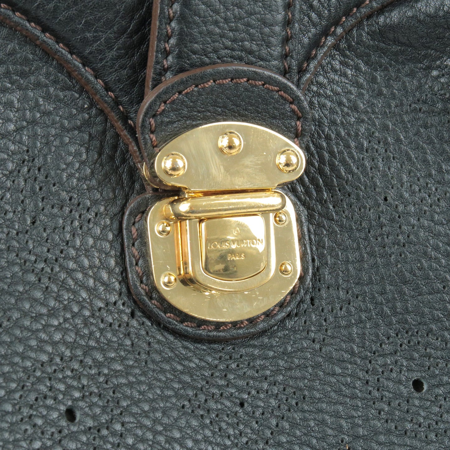 Louis Vuitton, Bags, Louis Vuitton Xs Shoulder Bag M9566 Monogram Mahina  Noir Black Perforated