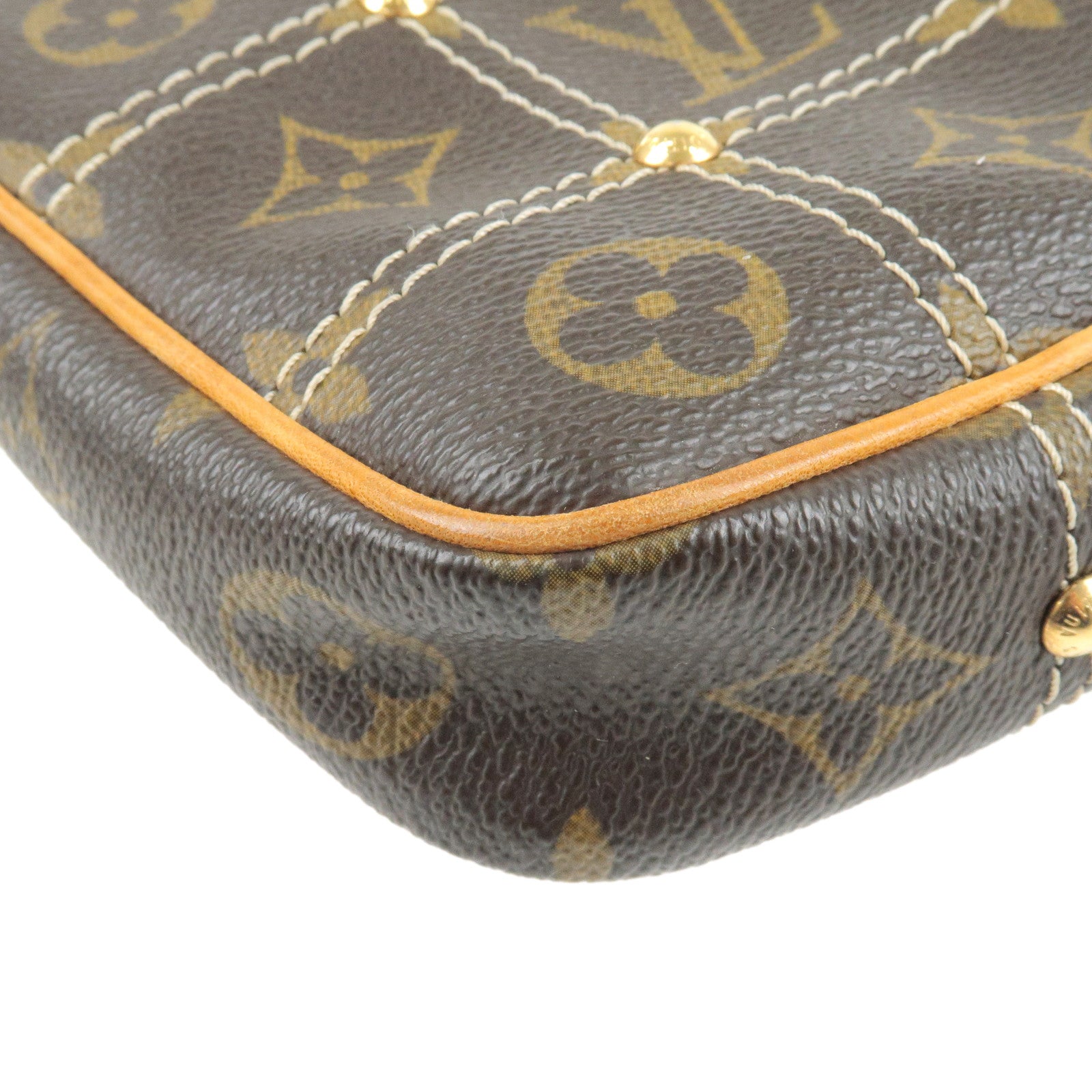 Louis Vuitton Pochette Rivet Rabat Leather