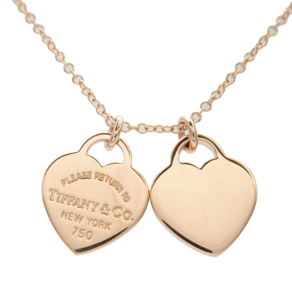 Tiffany&Co.-Return-to-Tiffany-Mini-Double-Heart-Tag-Necklace-K18PG