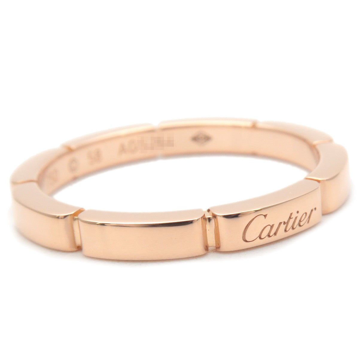 Cartier maillon Panthère Ring K18P Rose Gold #58 US8-8.5 EU58