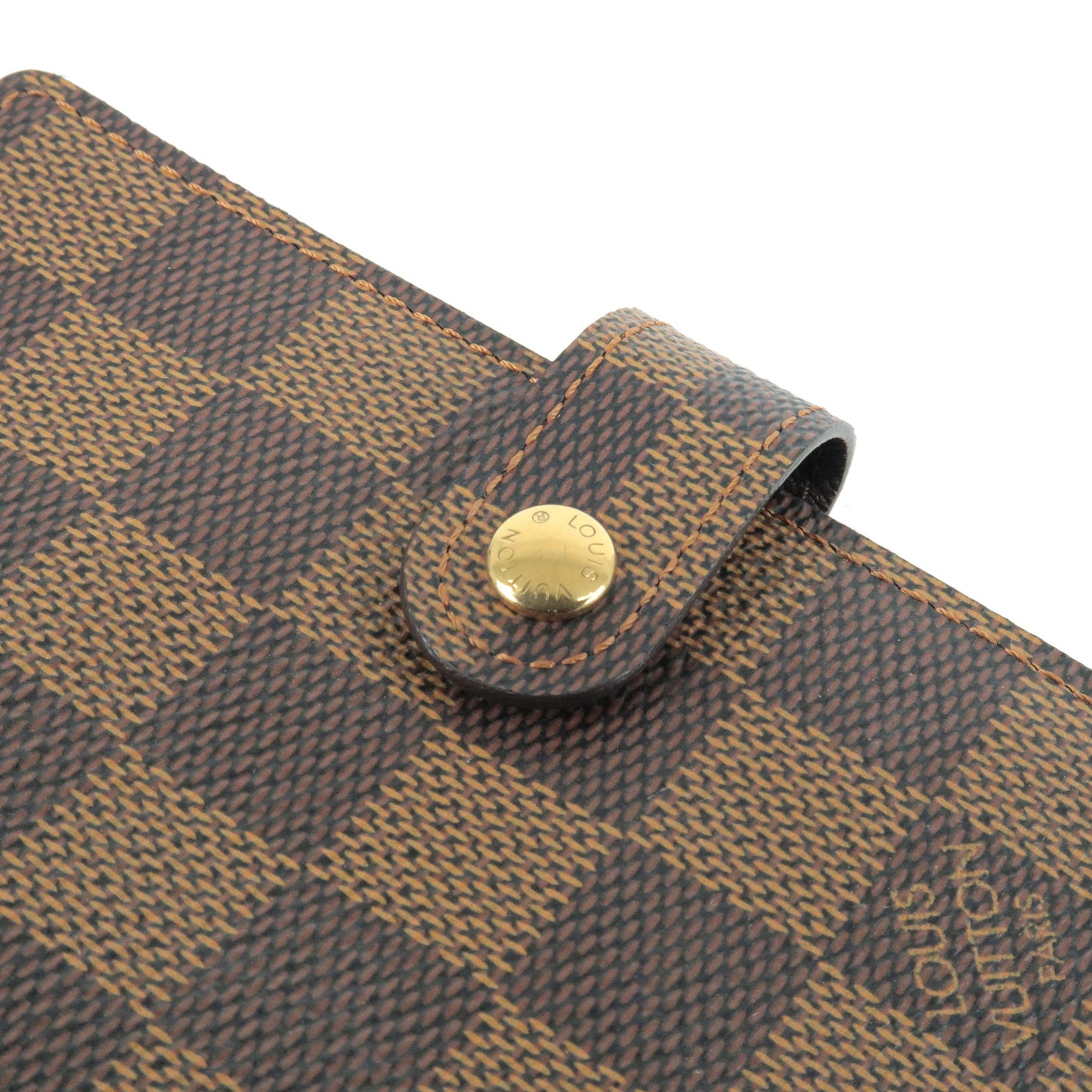 Louis-Vuitton-Damier-Agenda-PM-Planner-Cover-Brown-R20700 – dct-ep_vintage  luxury Store