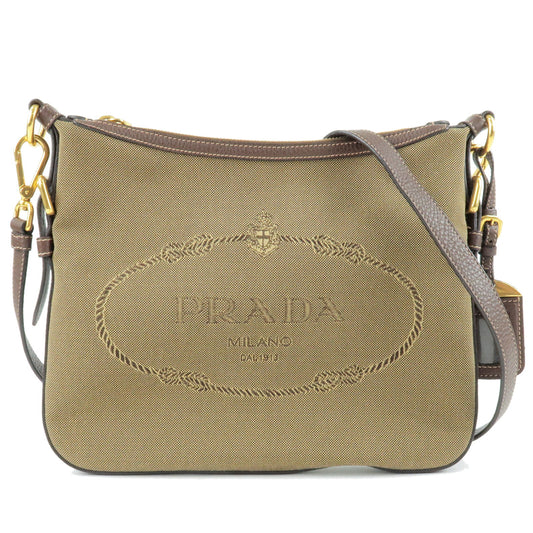 PRADA-Logo-Nylon-Leather-2Way-Bag-Hand-Bag-Black-NERO-1BB013 –  dct-ep_vintage luxury Store
