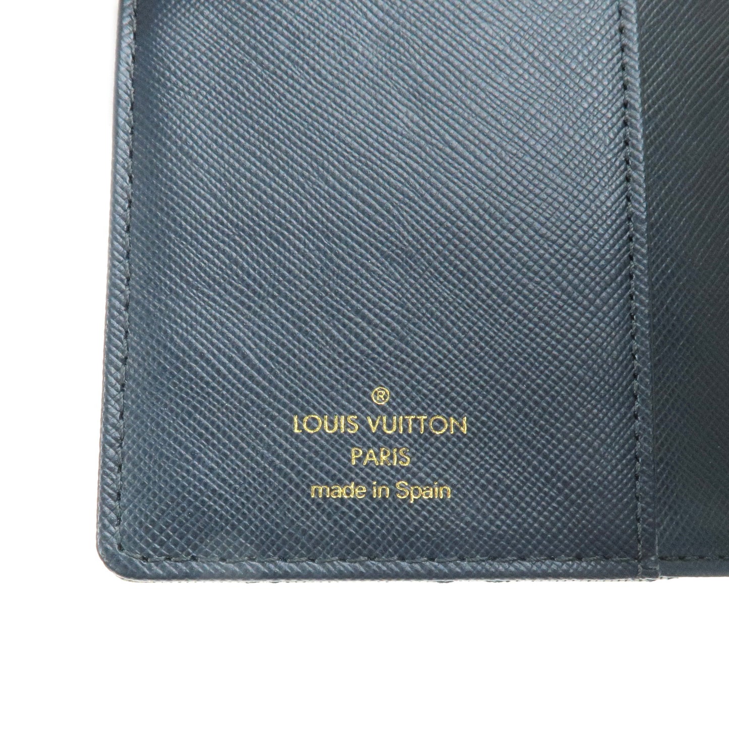 Louis Vuitton Monogram Mini Agenda PM Planner Cover Blue R20910